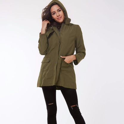 Winter Warm Long Sleeve Parka Coat