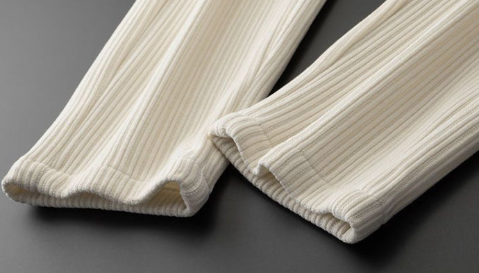 Moda Elite | Miękkie spodnie sztruksowe do noszenia na co dzień