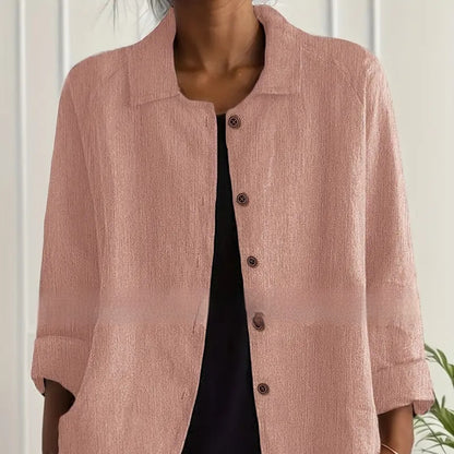 Lightweight Collared Casual Cardigan Jacket