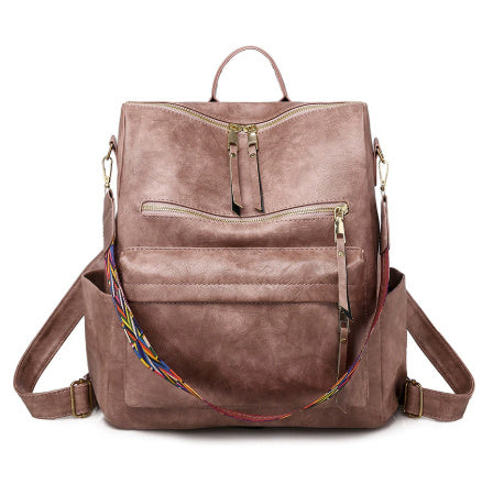 Vintage Soft Leather Backpack