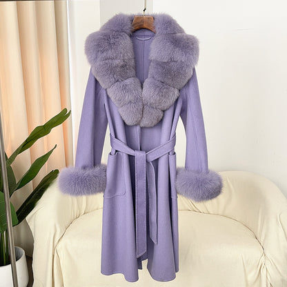 Elegant Double-Sided Woolen Coat