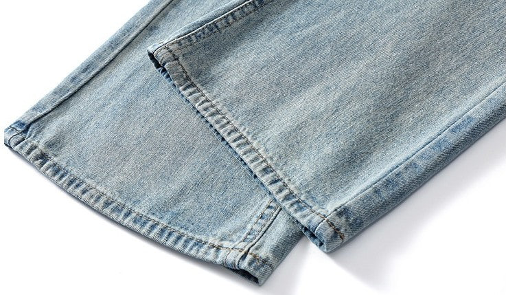 Luźne, szerokie dżinsy