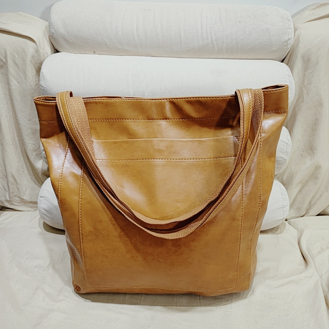 Retro Leather Shoulder Bag
