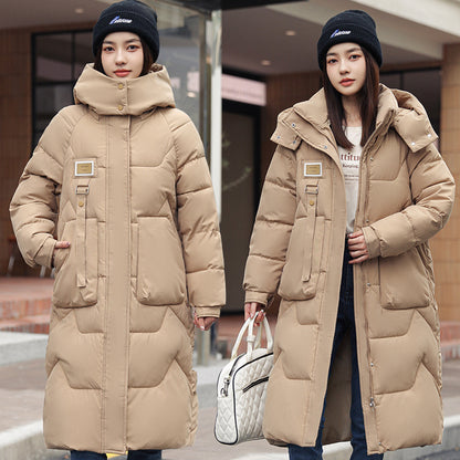 Detachable Hood Puffer Coat