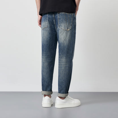 Moda Elite | Jeansy Straight Washed