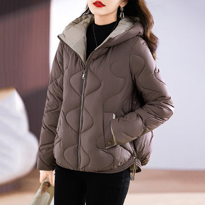 Slim Hooded Puffer Coat
