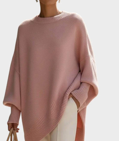 Cozy Oversized Knitted Pullover Sweater