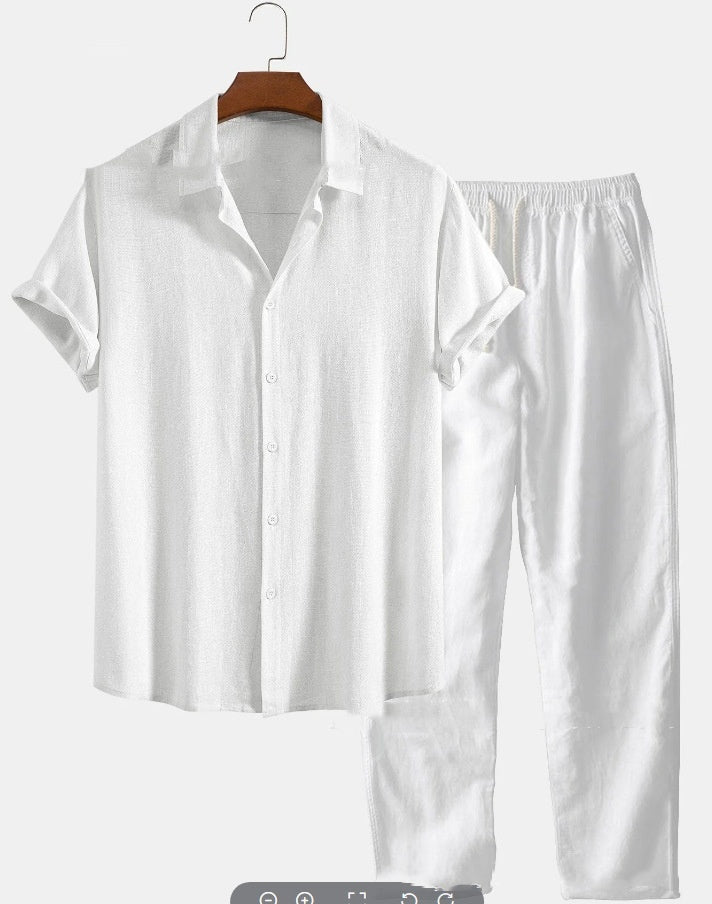 Moda Elite | Luźny, letni strój z nadrukiem