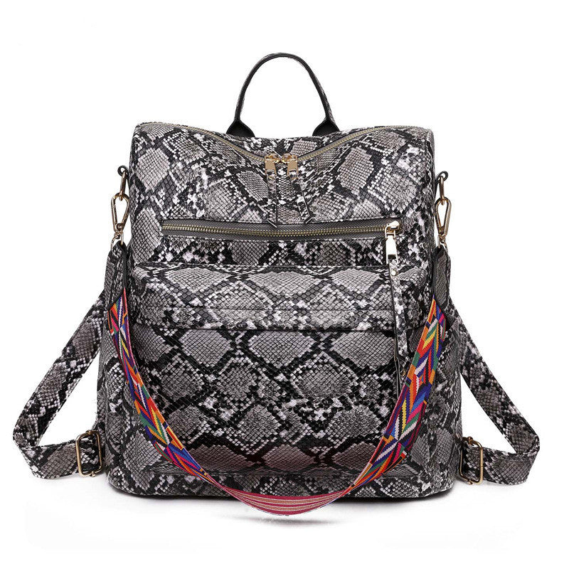 Vintage Soft Leather Backpack