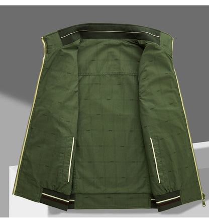 Moda Elite | Dwustronna bawełniana kamizelka z kieszeniami