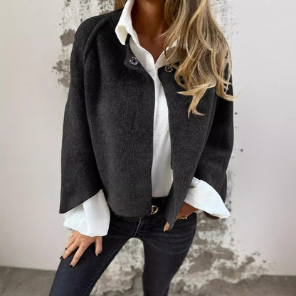 Cozy Batwing Sleeve Cashmere Cardigan