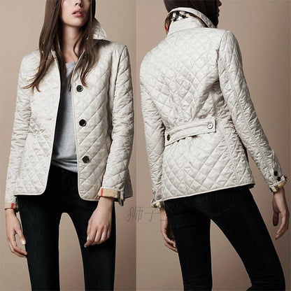 Elegant Quilted Cotton Jacket