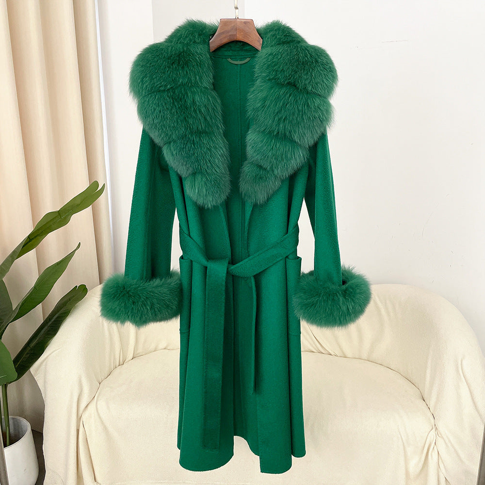 Elegant Double-Sided Woolen Coat