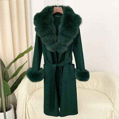 Elegant Double-Sided Woolen Coat