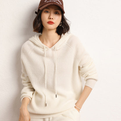 Loose Fit Hooded Sweater