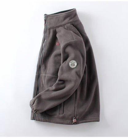 Męska dwustronna kurtka polarowa