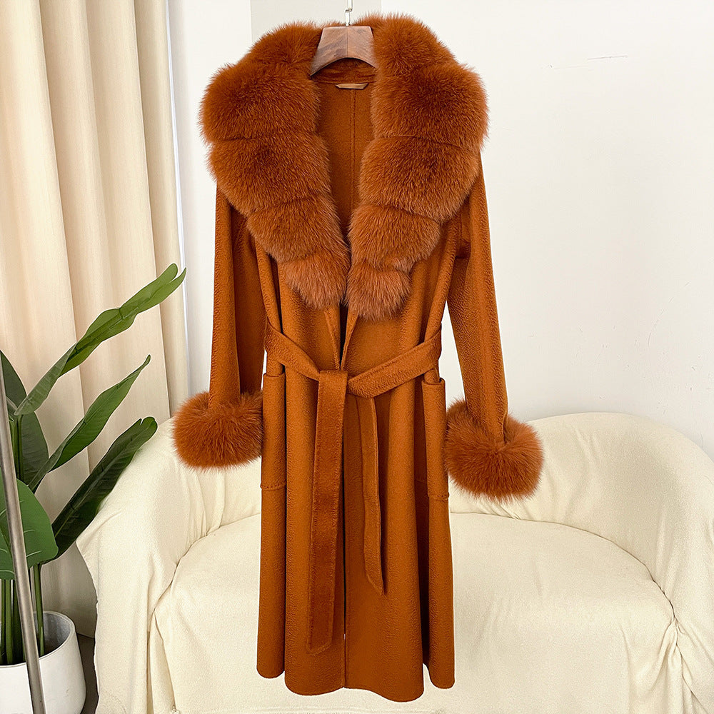 Elegant Double-Sided Woolen Coat