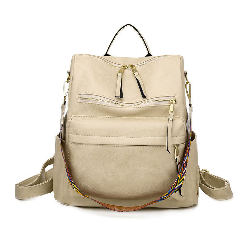 Vintage Soft Leather Backpack