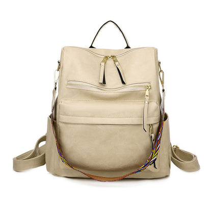 Vintage Soft Leather Backpack