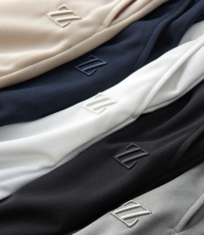 Moda Elite | Sportowe spodnie dresowe z haftem