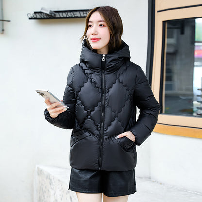 Quilted Hooded Puffer Jacket
