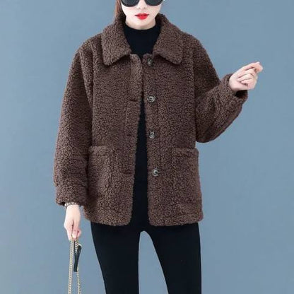 Lambswool Short Winter Jacket