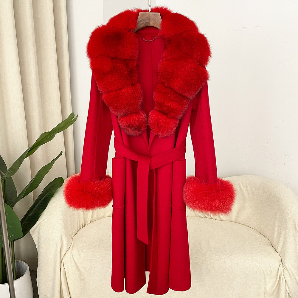 Elegant Double-Sided Woolen Coat