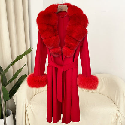Elegant Double-Sided Woolen Coat