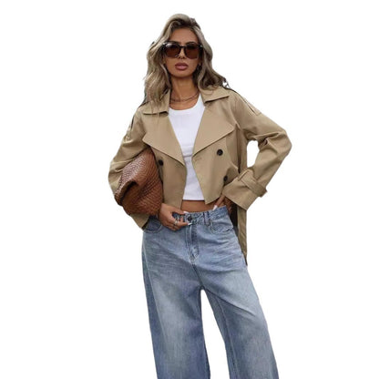 CityMode Double-Breasted Casual Jacket