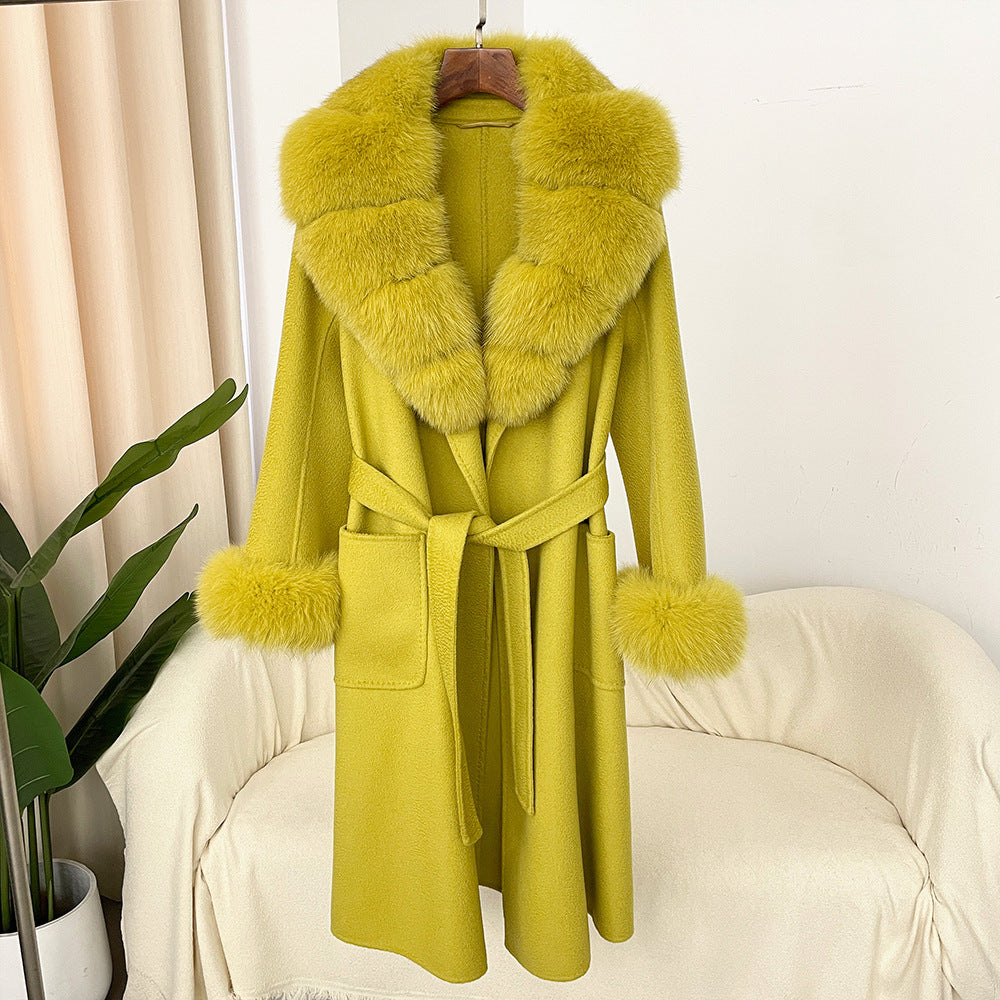 Elegant Double-Sided Woolen Coat