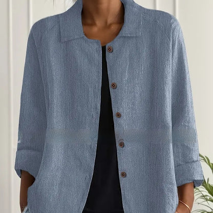 Lightweight Collared Casual Cardigan Jacket