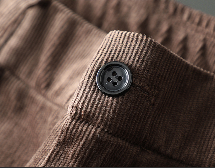 Moda Elite | Męskie spodnie sztruksowe