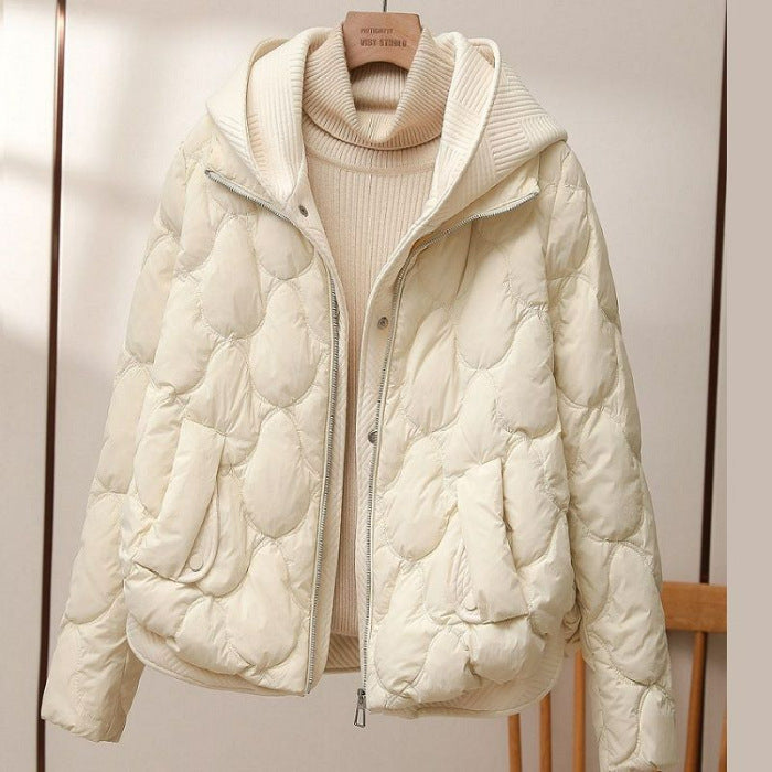 Women's Short Hooded Cotton Coat
