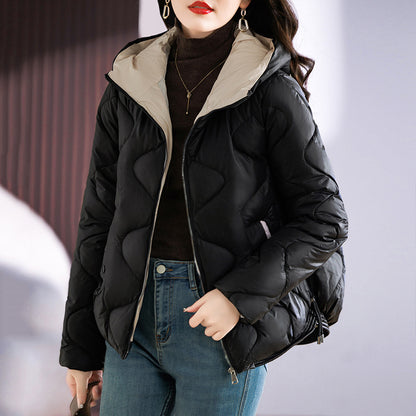 Slim Hooded Puffer Coat