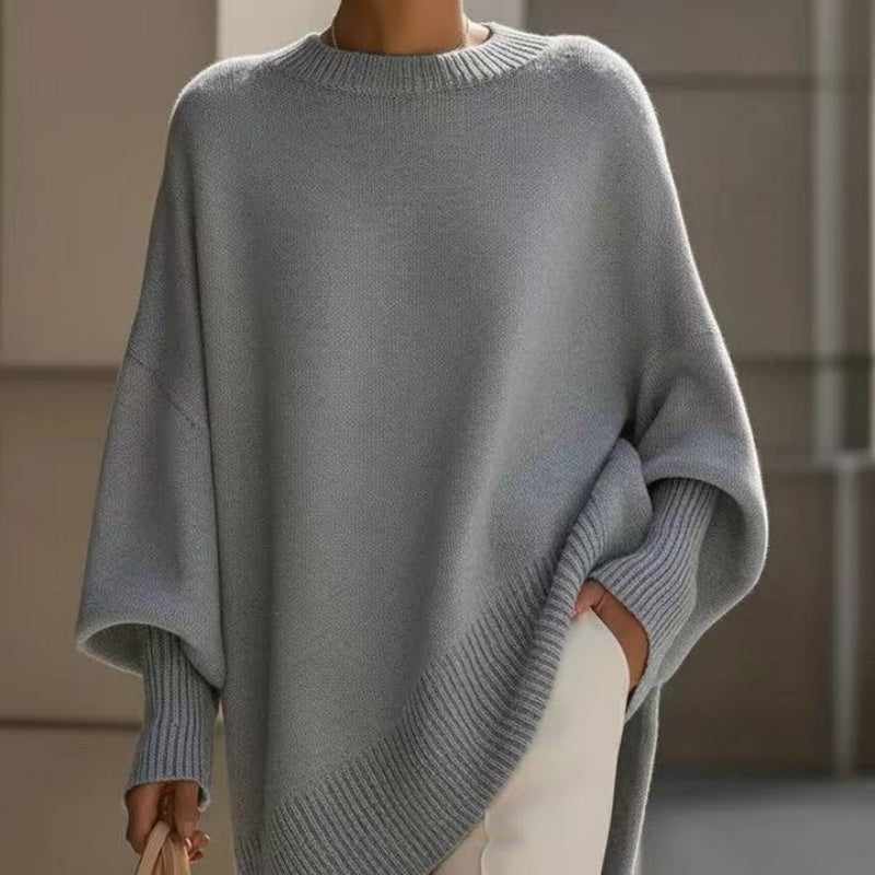 Cozy Oversized Knitted Pullover Sweater