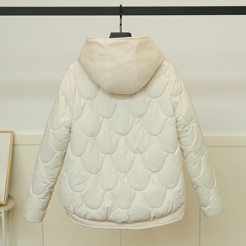 Women's Short Hooded Cotton Coat