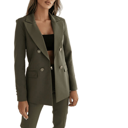 UrbanLuxe Double-Button Blazer