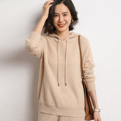 Loose Fit Hooded Sweater