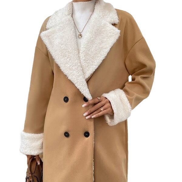 CozyCommute Sherpa Wool Coat