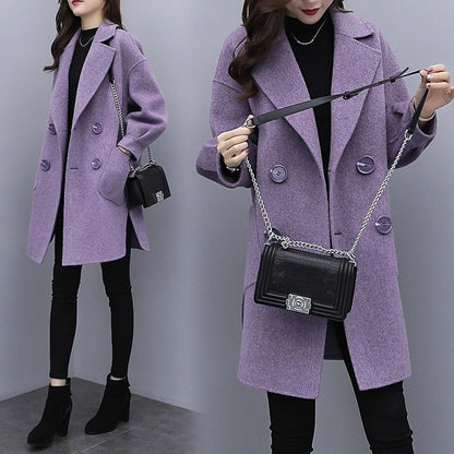 SoftWool Lantern Sleeve Winter Coat