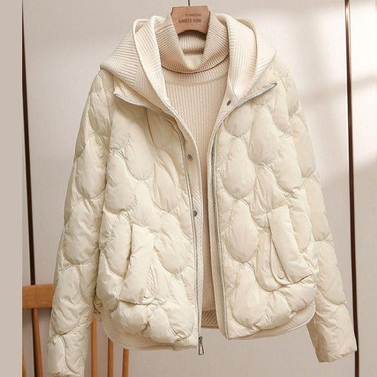 Women's Short Hooded Cotton Coat