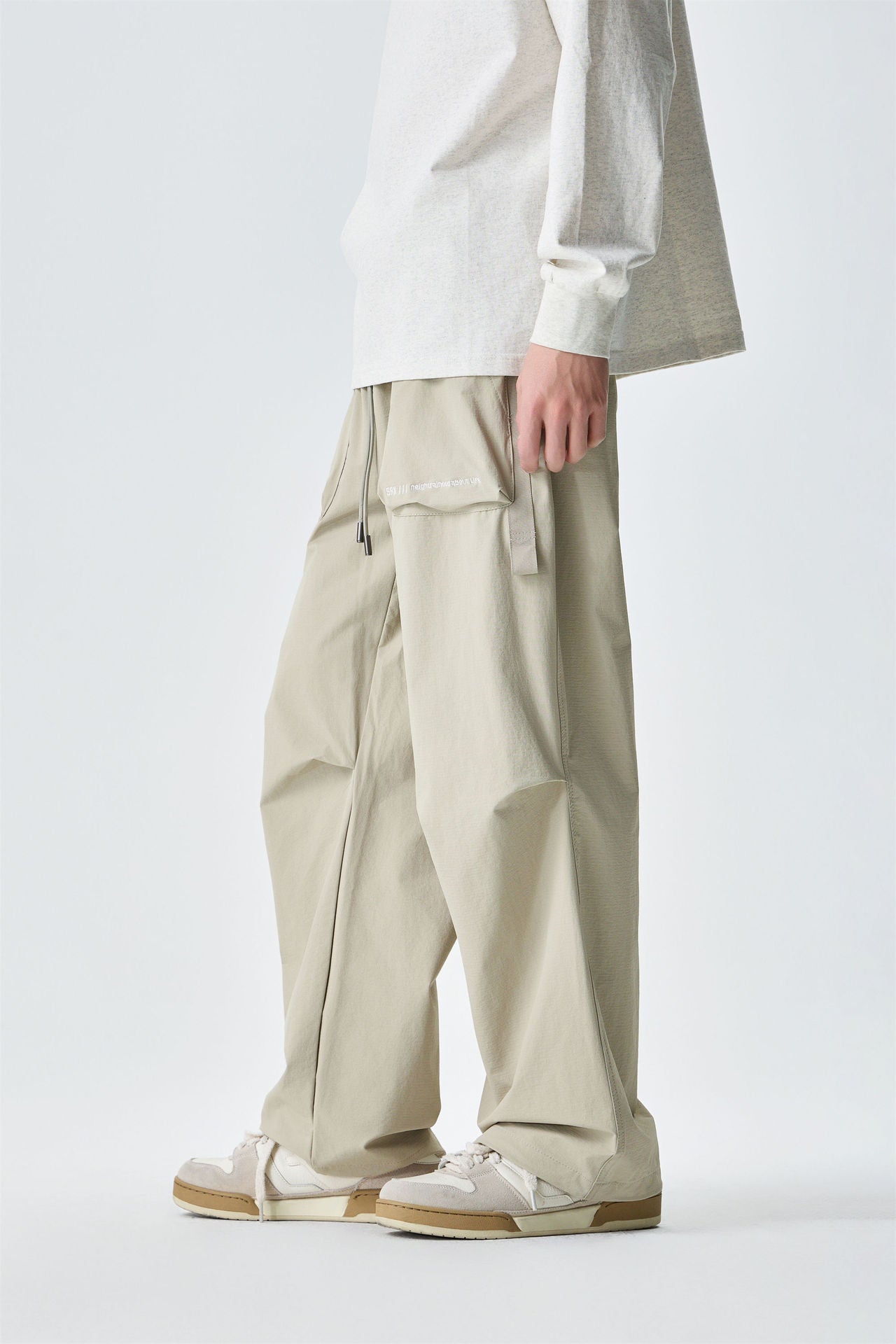 Moda Elite | Spodnie robocze typu casual cargo