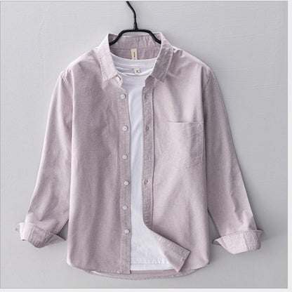 Moda Elite | Koszula bawełniana z długim rękawem