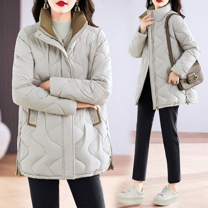 Women's Quilted Cotton Coat