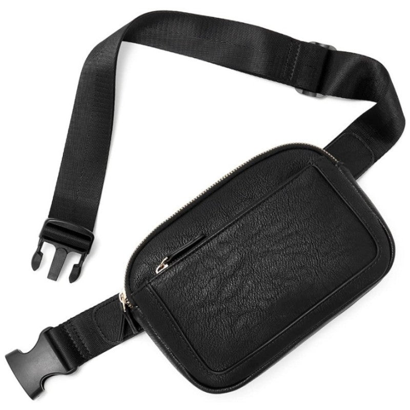 Leather Crossbody Chest Bag