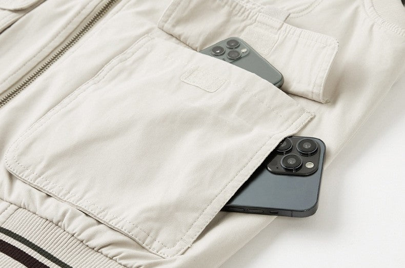 Moda Elite | Dwustronna bawełniana kamizelka z kieszeniami