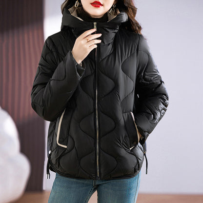 Slim Hooded Puffer Coat