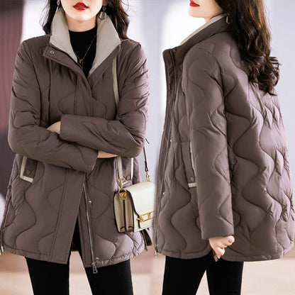 Women's Quilted Cotton Coat