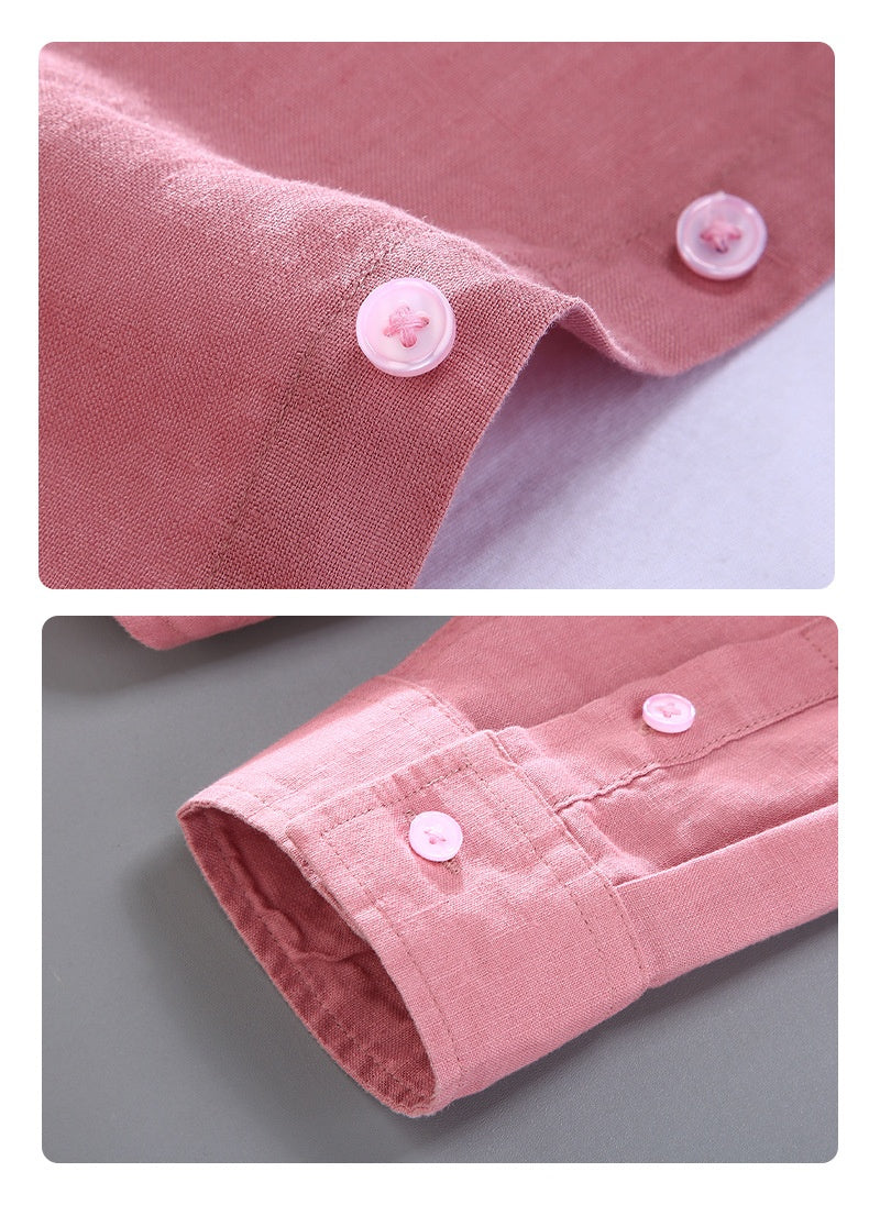 Moda Elite | Koszula z czystego lnu