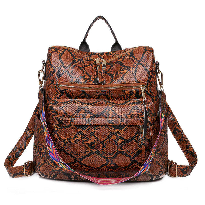 Vintage Soft Leather Backpack